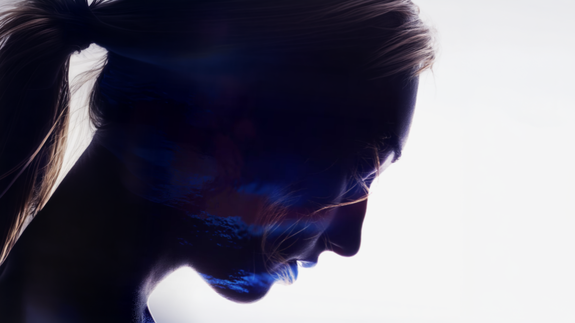 Personalised nutrition — atmospheric portrait suggesting calm, focused wellbeing